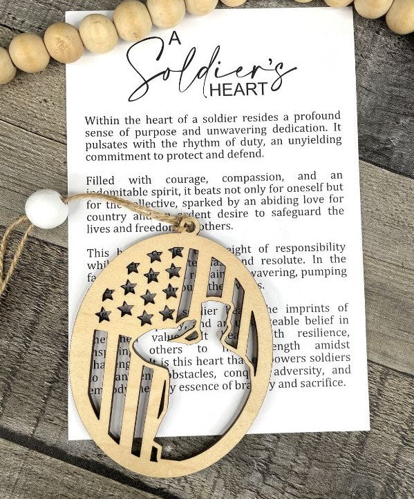 Soldier - A Soldier's Heart - Story Ornaments